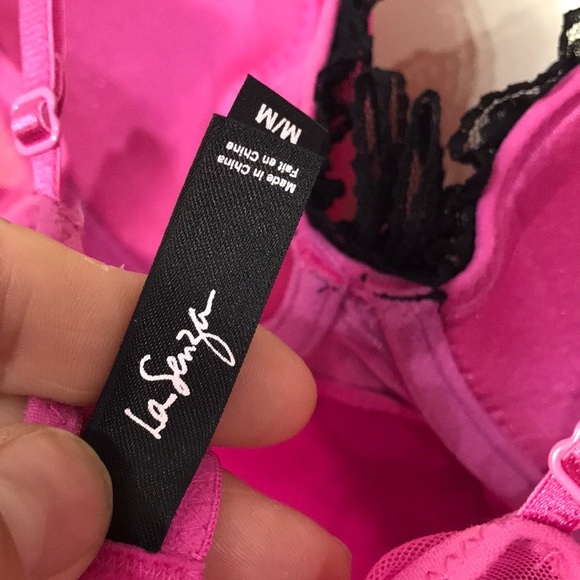 La Senza Sexy Babydoll Teddy with Garter straps - Picture 6 of 7
